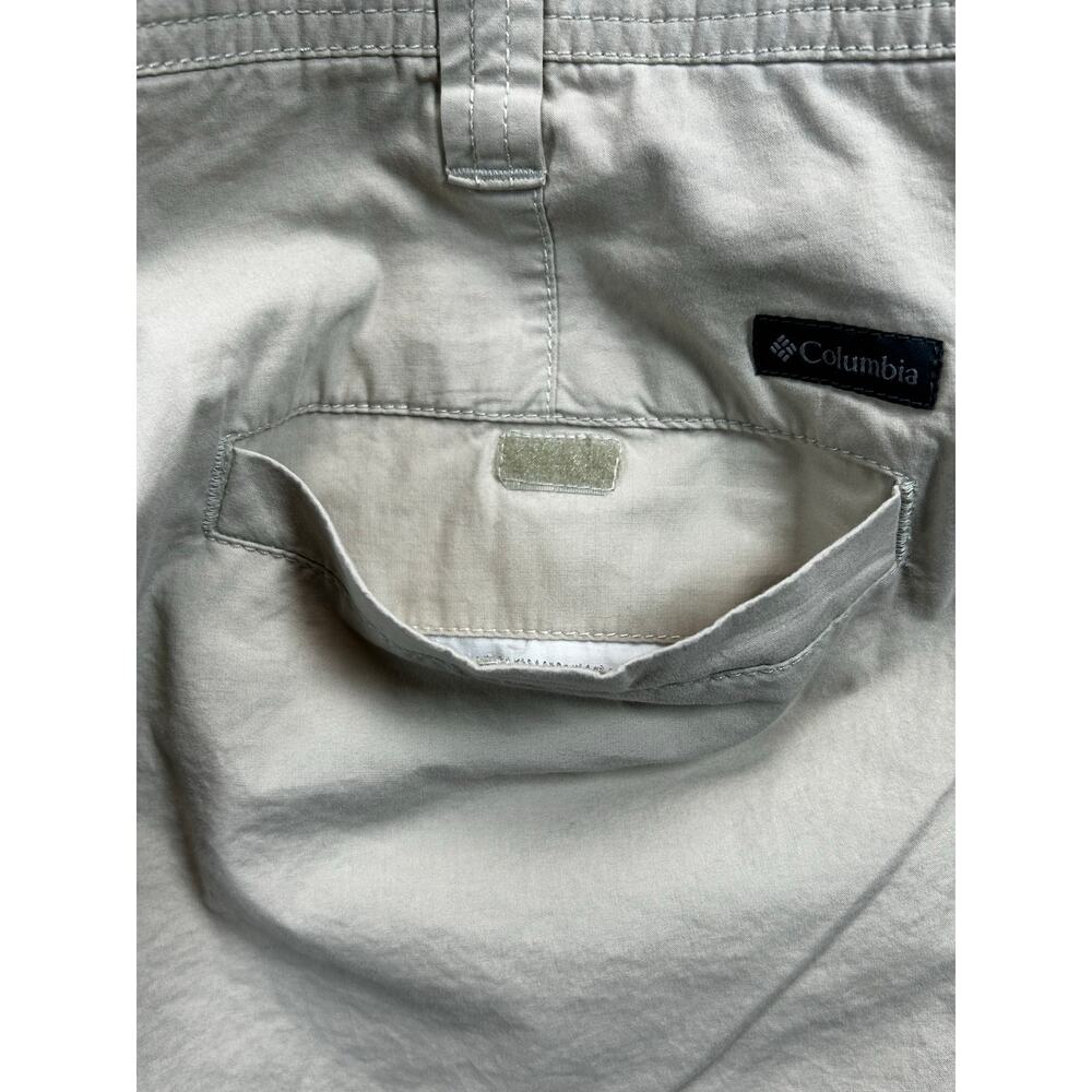 Columbia Men's Omni-Shade Khaki Outdoor Hiking Shorts Size 40W 6L - Picture 5 of 7